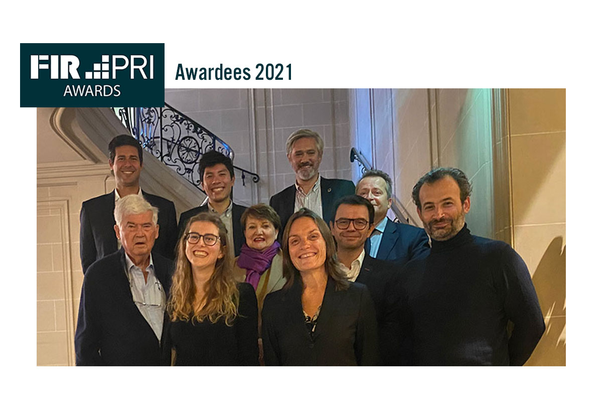 Cérémonie de remise des Prix FIR-PRI “Finance & Développement durable“ 2021