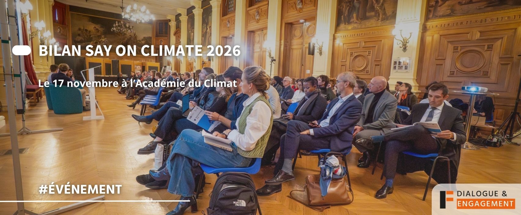 Bilan des Say on Climate 2026 renouvelé à l'Académie du Climat !