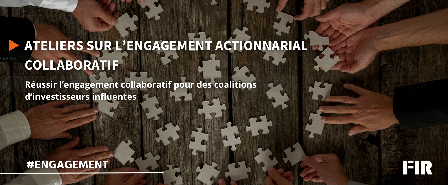 Ateliers pour un engagement actionnarial collaboratif réussi - Le 10 mars à Paris