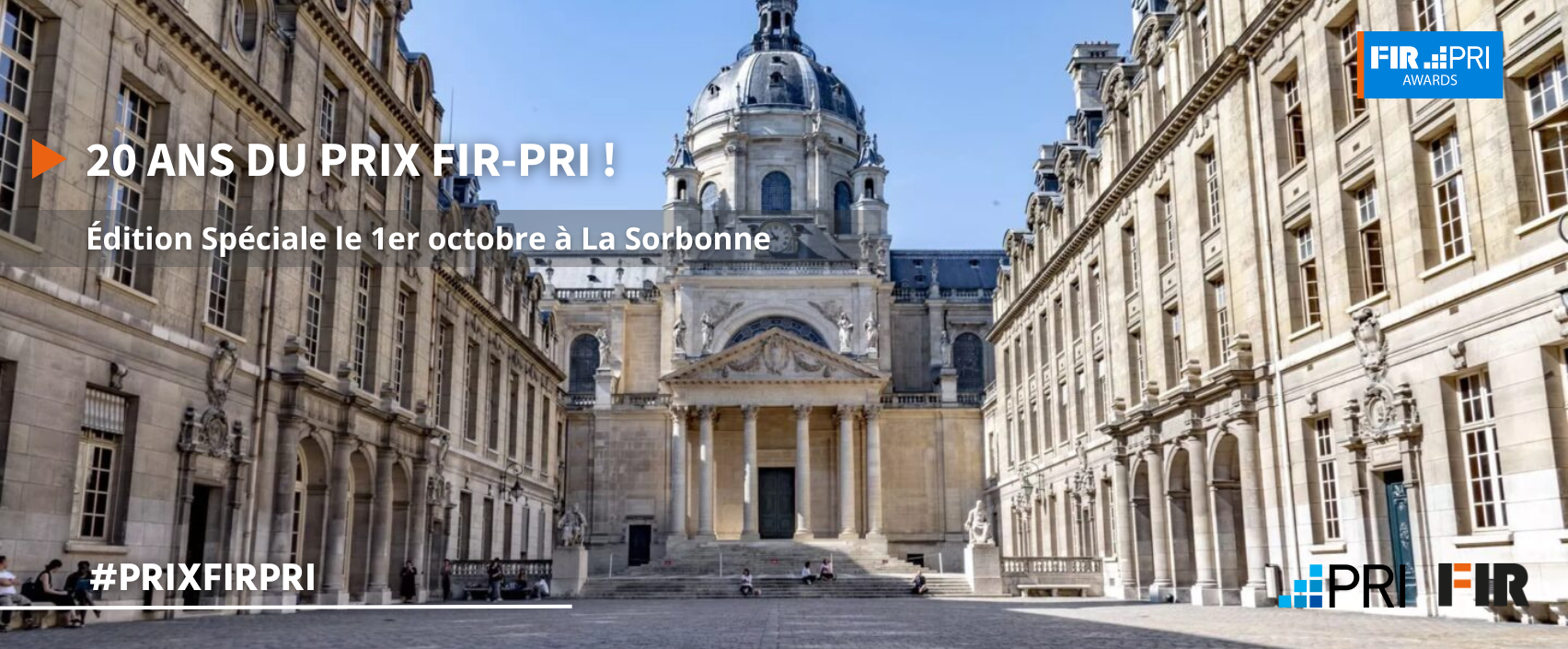Les 20 ans du Prix FIR-PRI !