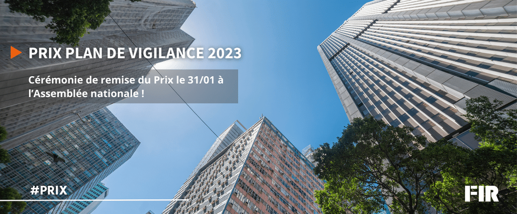 Cérémonie de remise du Prix Plan de vigilance - édition 2023