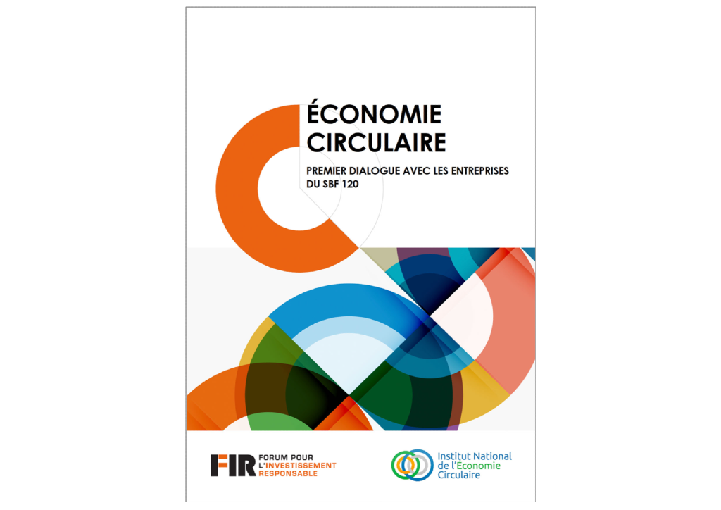 Étude du FIR en partenariat avec l'INEC sur l'économie circulaire au sein du SBF 120