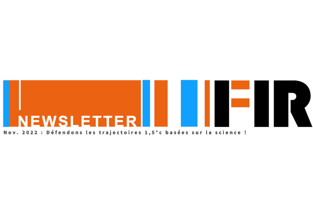 Newsletter du FIR