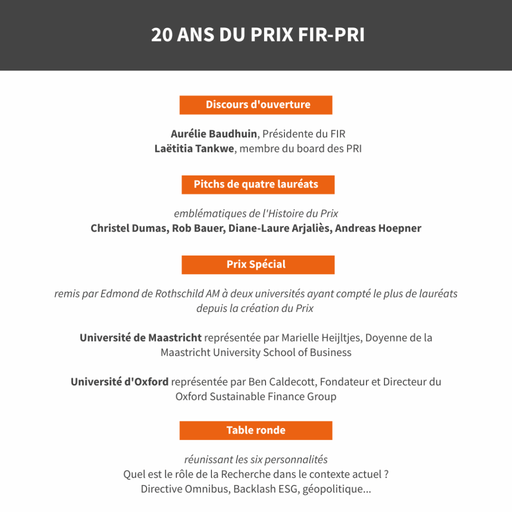 programme 20 ans - 1