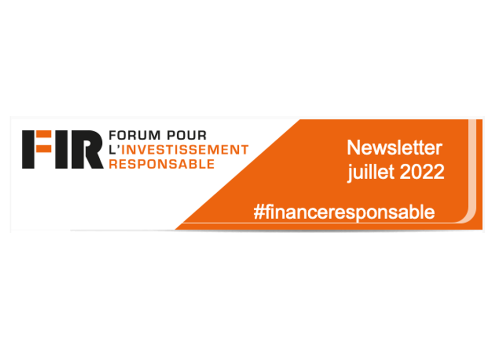 Newsletter du FIR - Juillet 2022 - Le FIR ouvre sa newsletter à tous !